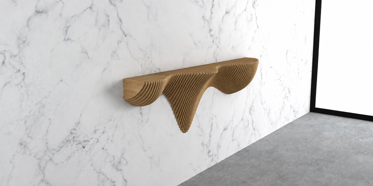 Parametric Wall Shelf
